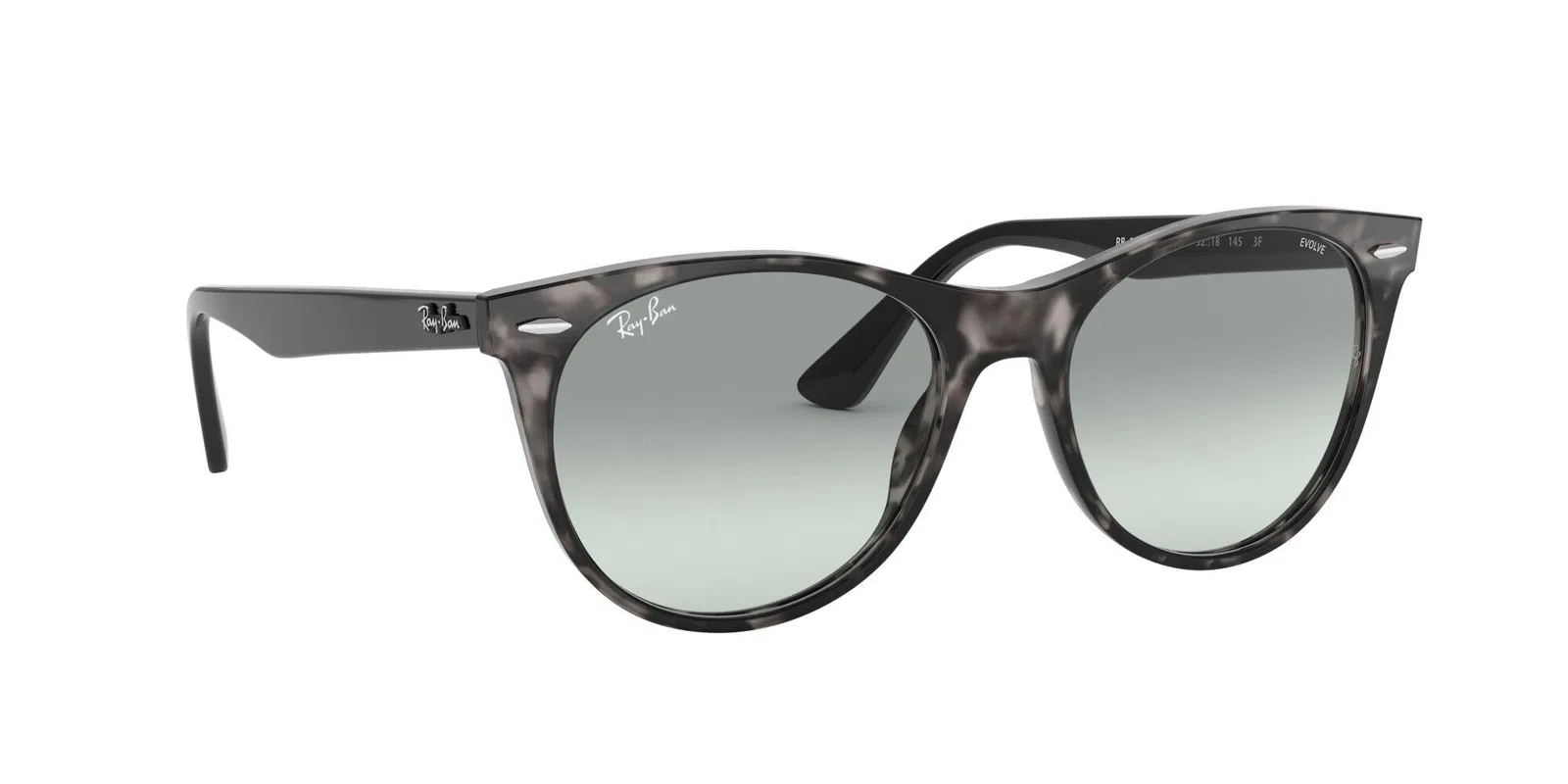 Ray-Ban Wayfarer Ii 2185 Sunglasses - Havana On Trasparent Light Bro - view 24
